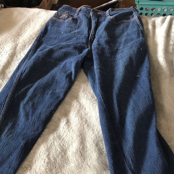 Jordache Denim - Jordache Women's Straight Leg Jeans in Dark Blue Denim